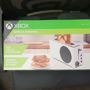 X-Box Series S Toaster - White Designs Toast With Logo New In Box